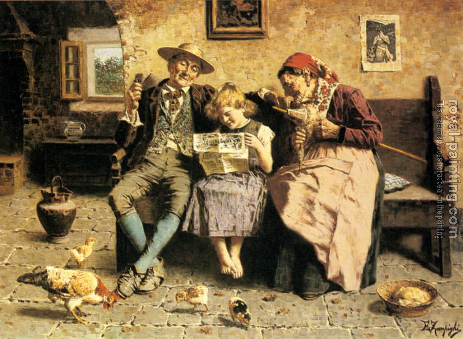 Eugenio Zampighi : Reading the News Eugenio Zampighi : Reading the News